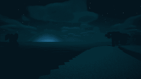 Good Morning Golden Sunrise Midnight Dusk GIF