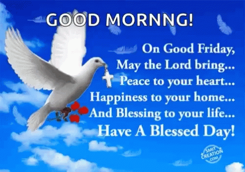 Good Morning Good Friday Blessings GIF