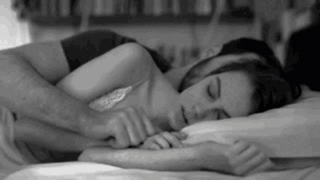 Good Morning Handsome Spooning Couple GIF