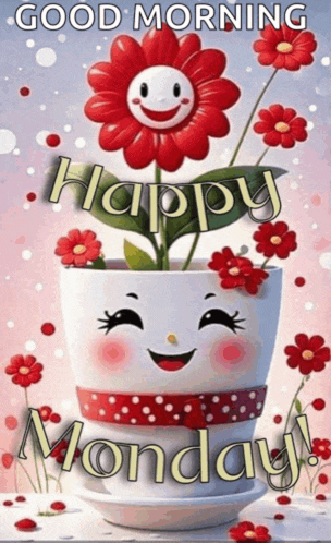 Good Morning Happy Monday Meme GIF