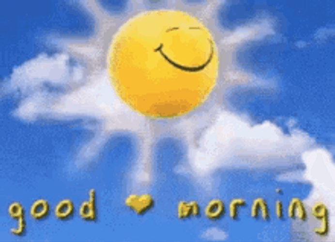 Good Morning Happy Sun GIF