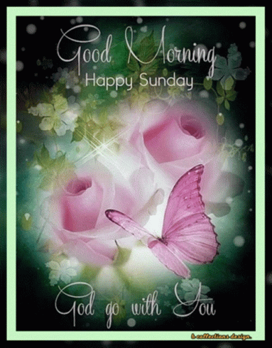 Good Morning Happy Sunday Greeting Card