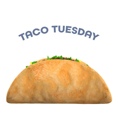 Good Morning Happy Taco Tuesday Peeking Robot GIF