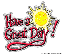 Good Morning Have A Great Day Sticker GIF