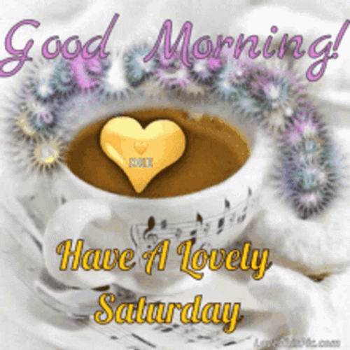 Good Morning Have A Lovely Saturday GIF | GIFDB.com