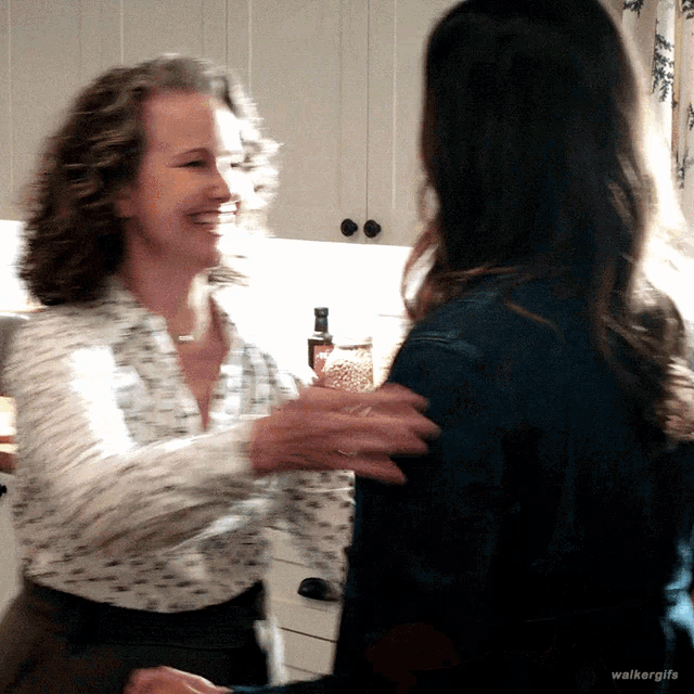 Good Morning Hug Walker Series GIF