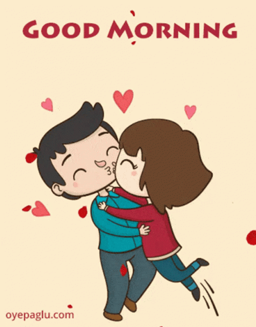 Good Morning Husband And A Morning Kiss GIF