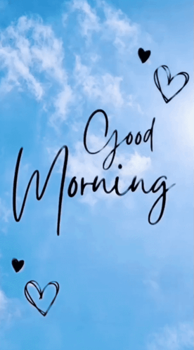 Good Morning in Blue Sky