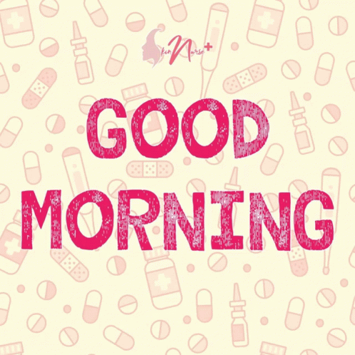 Good Morning In Sign Language Cute Background GIF
