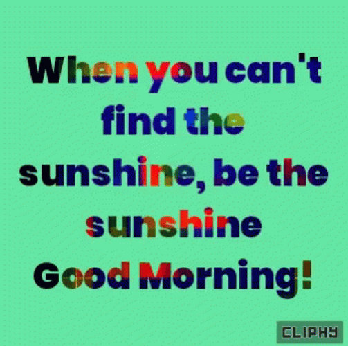 Good Morning Inspirational GIF