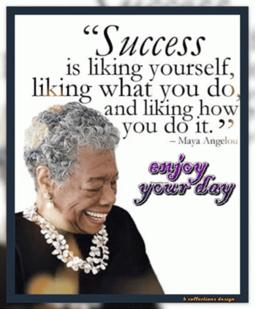Good Morning Inspirational Success Message GIF