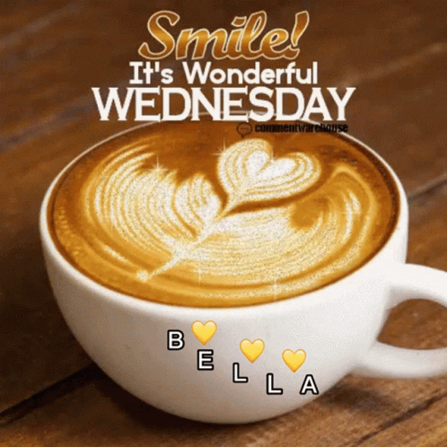 Good Morning It's Wednesday Coffee Espresso GIF