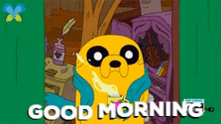 Good Morning Jake The Dog GIF