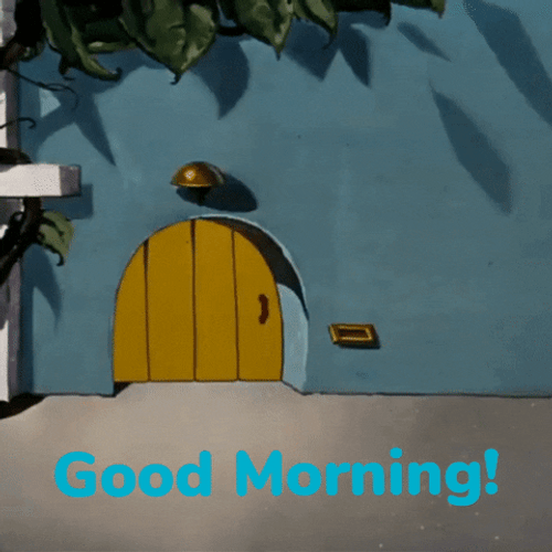 Good Morning Jerry Mouse GIF