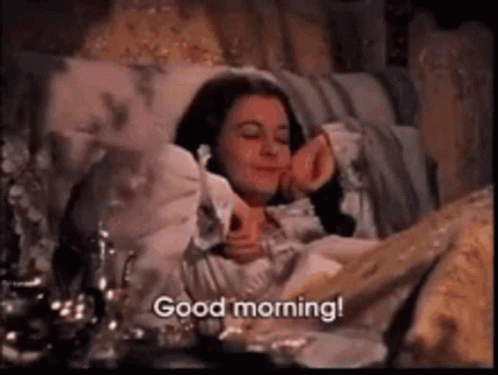 Good Morning Just Waking Up GIF
