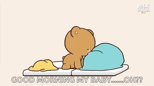 Good Morning Kisses My Baby GIF