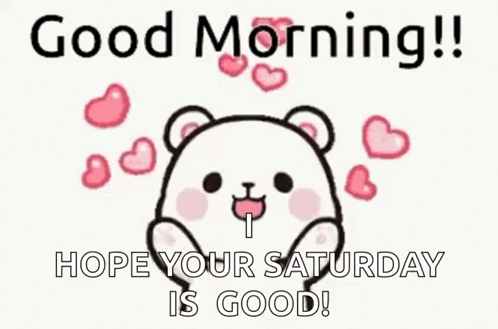 Good Morning Lazy Saturday GIF