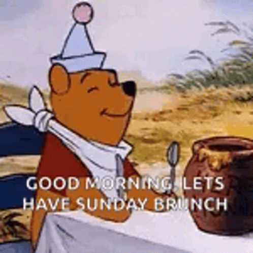 Good Morning Let's Have Sunday Brunch GIF