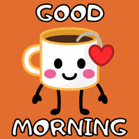Good Morning Love Happy Coffee GIF