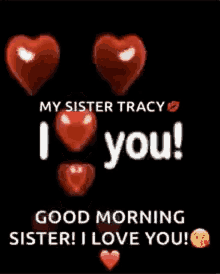 Good Morning Love You Sister Tracy GIF