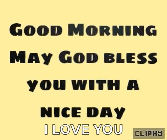 Good Morning May God Bless You GIF