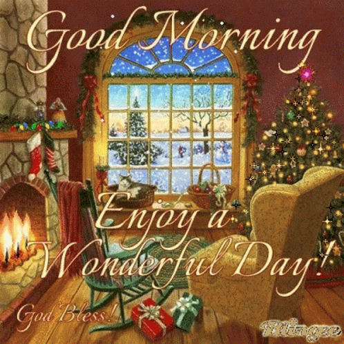 Good Morning Merry Christmas Enjoy Your Wednesday GIF