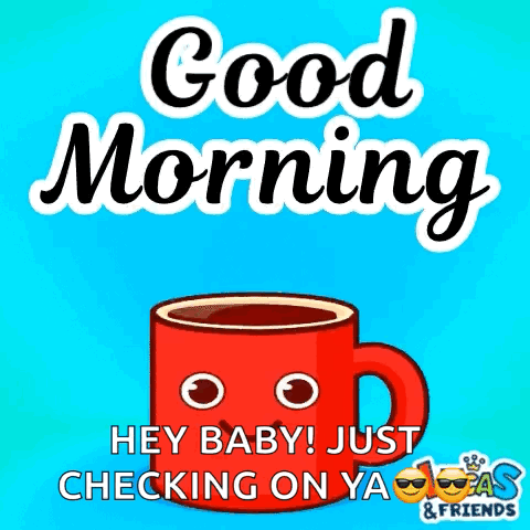 Good Morning Message With Coffee