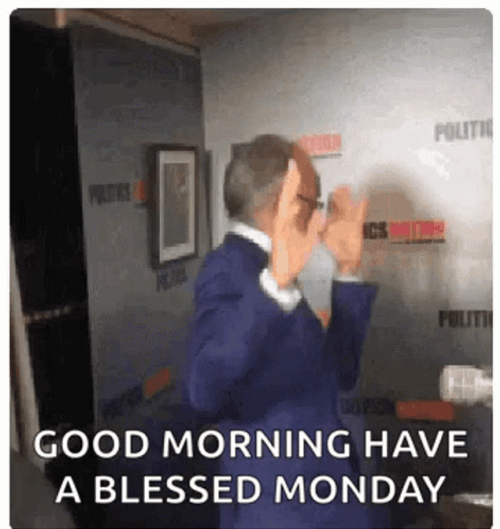 Good Morning Monday Funny From Dancing Man GIF