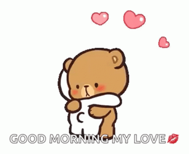Good Morning My Love Milk Mocha GIF