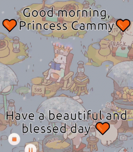 Good Morning Princess 437 X 498 Gif GIF