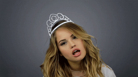 Good Morning Princess Debby Ryan GIF
