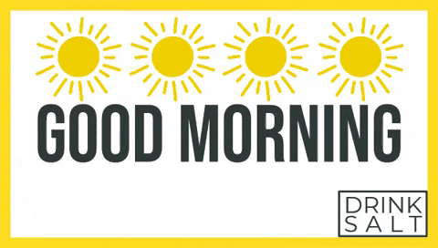 Good Morning Radiant Sun Energy GIF