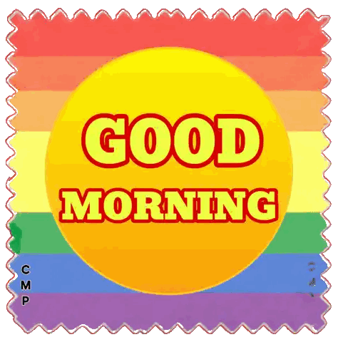 Good Morning Rainbow Background