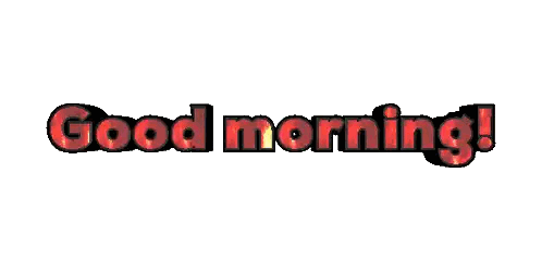 Good Morning Sign