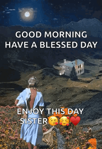 Good Morning Sister Blessings GIF