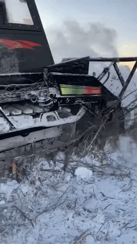 Good Morning Snow Mulching Gyro-trac GIF