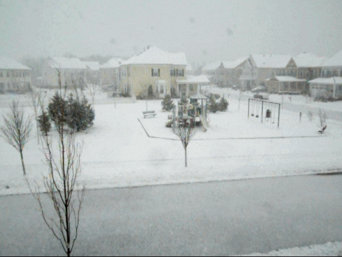 Good Morning Snow Storm Cold GIF
