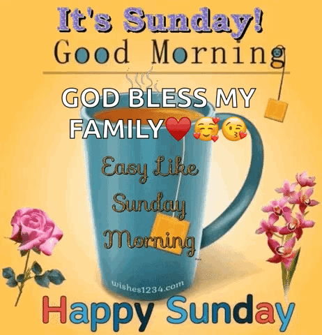 Good Morning Sunday Blessings