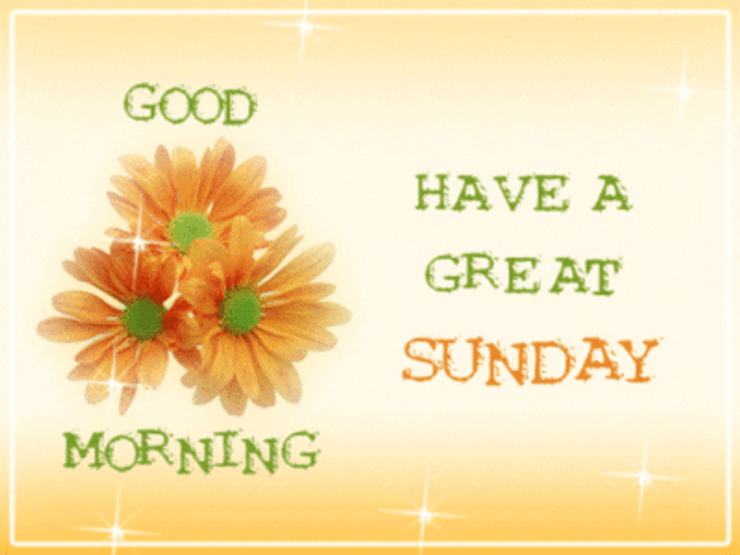 Good Morning Sunday GIFs GIFDB