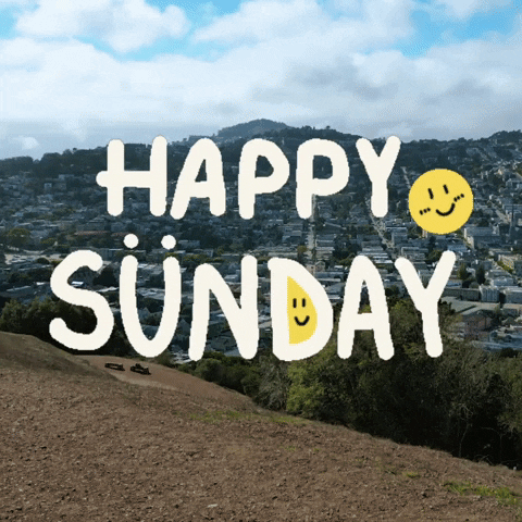 Good Morning Sunday Happy Day Animation GIF