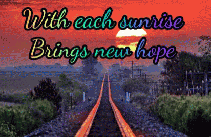 Good Morning Sunrise New Hope Long Road GIF