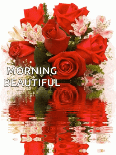 Good Morning Sweetheart Flowers GIF