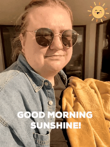 Good Morning Sweetheart Sunshine GIF