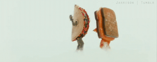 Good Morning Taco Tuesday Hilarious Food Wrestling GIF