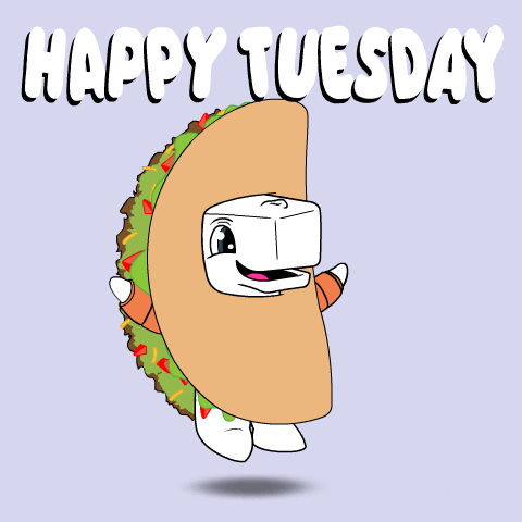 Good Morning Taco Tuesday Jumping Happy Whale GIF