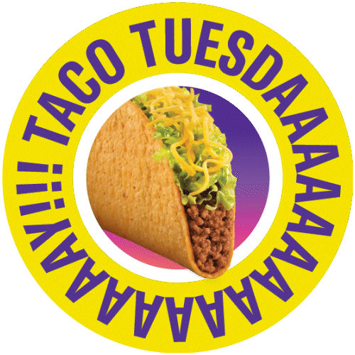 Good Morning Taco Tuesday Spinning Art GIF