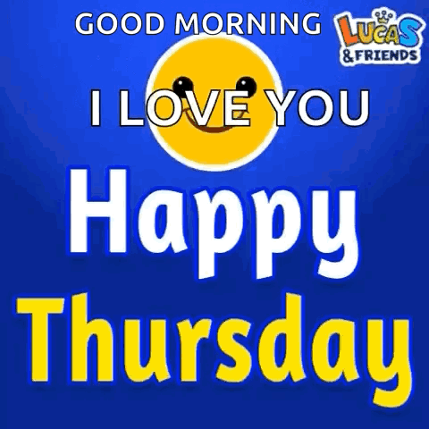 Good Morning Thursday Funny Smiley GIF