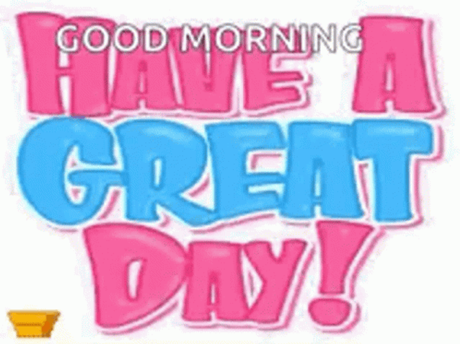 Good Morning Thursday Funny Text GIF