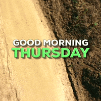 Good Morning Thursday Nature View Greeting GIF