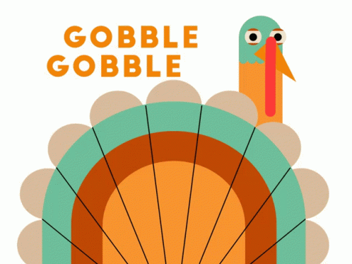 Good Morning Turkey Gobble Gobble GIF